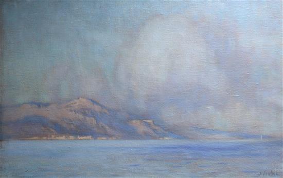 John Mansfield Crealock (1871-1959) Coastal scene 52 x 80cm